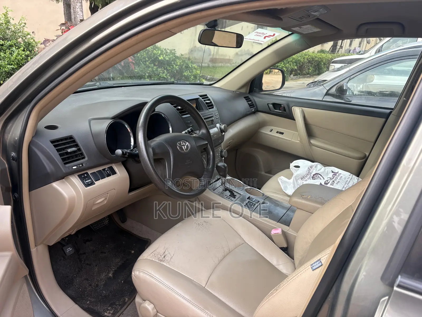 Toyota Highlander 4x4 2008 Green