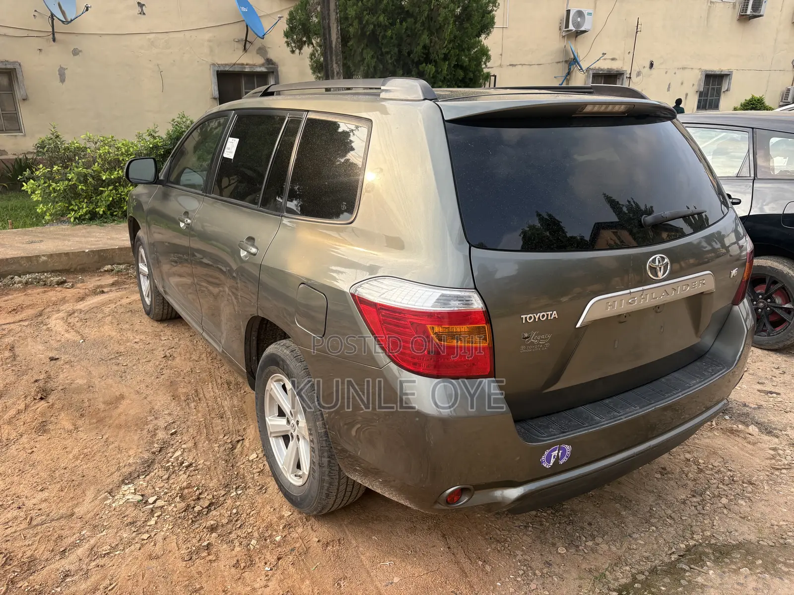 Toyota Highlander 4x4 2008 Green