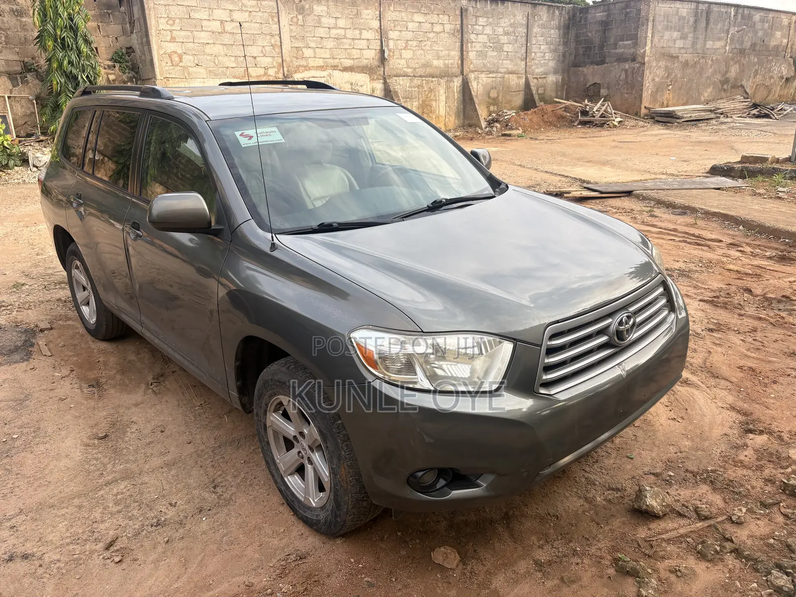 Toyota Highlander 4x4 2008 Green