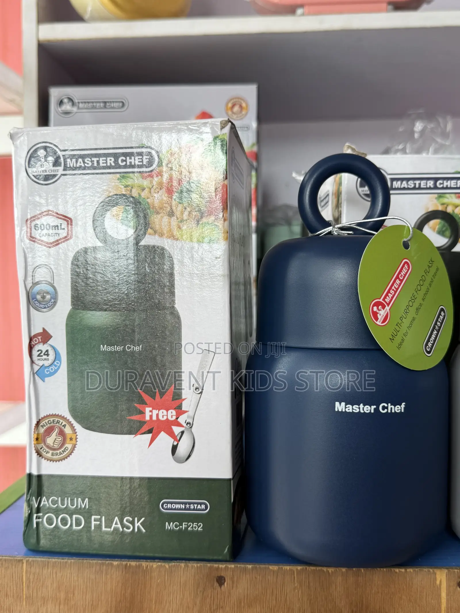 600mls Masterchef Heat Retaining Food Flask