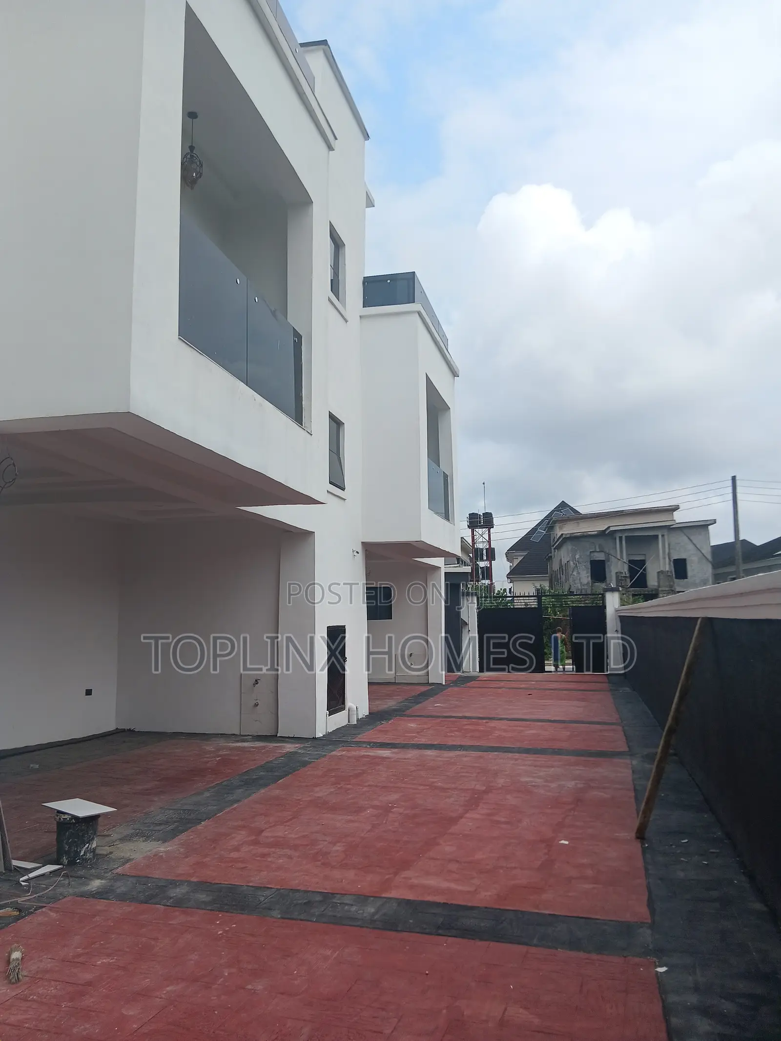 Furnished 4bdrm Duplex in Greenfield Estate, Ago Palace for sale
