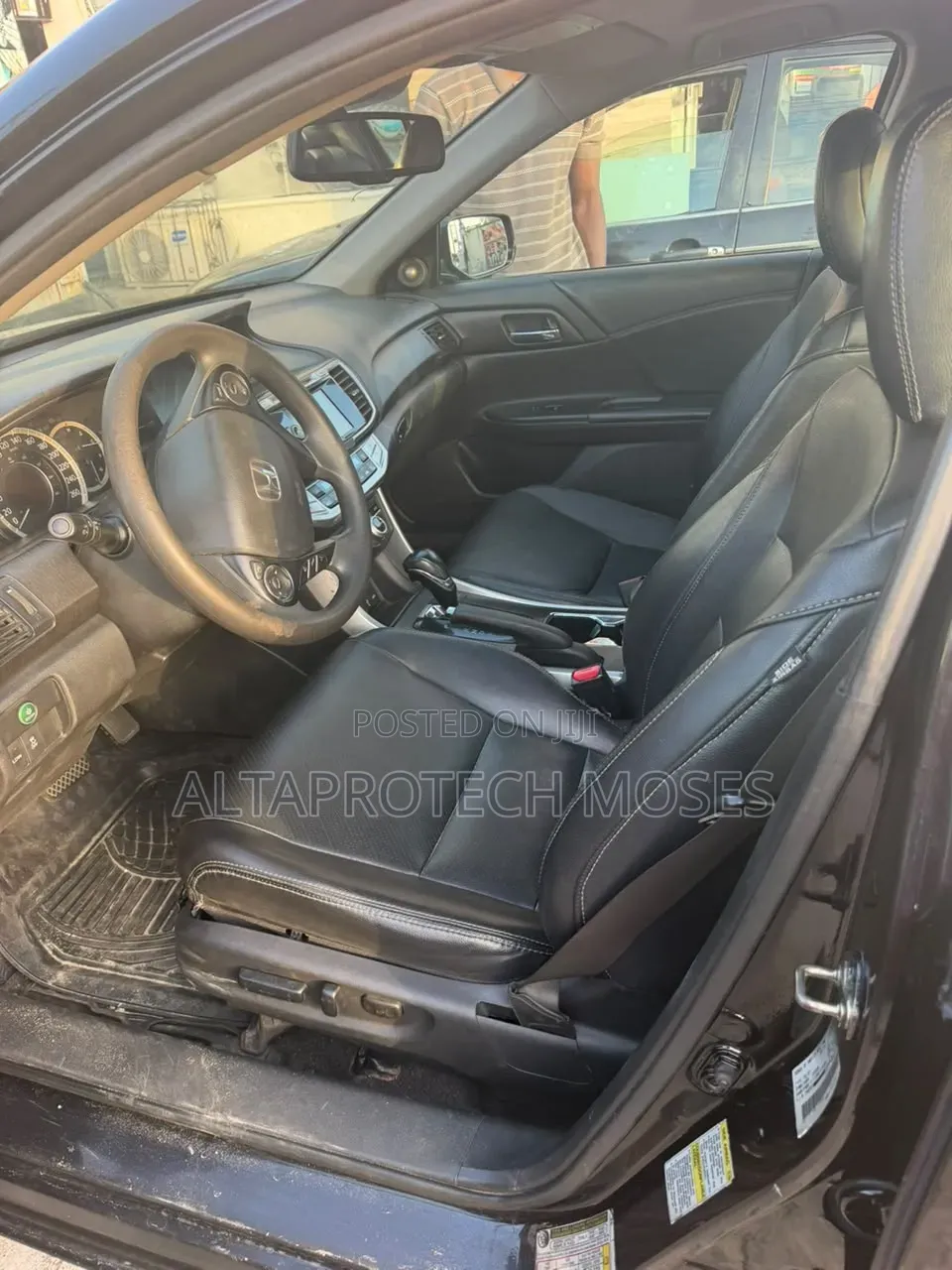 Honda Accord Touring V-6 4dr Sedan (3.5L 6cyl 6A) 2015 Black