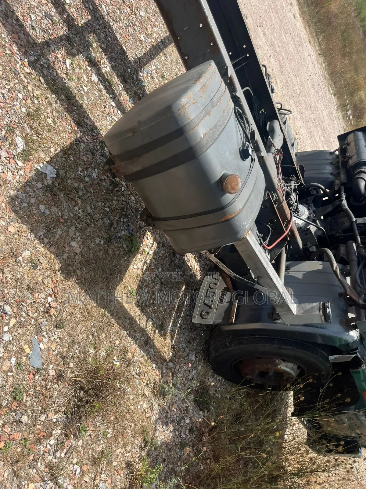 Clean Foreign Used Volvo FL6 Cap Chassis Truck