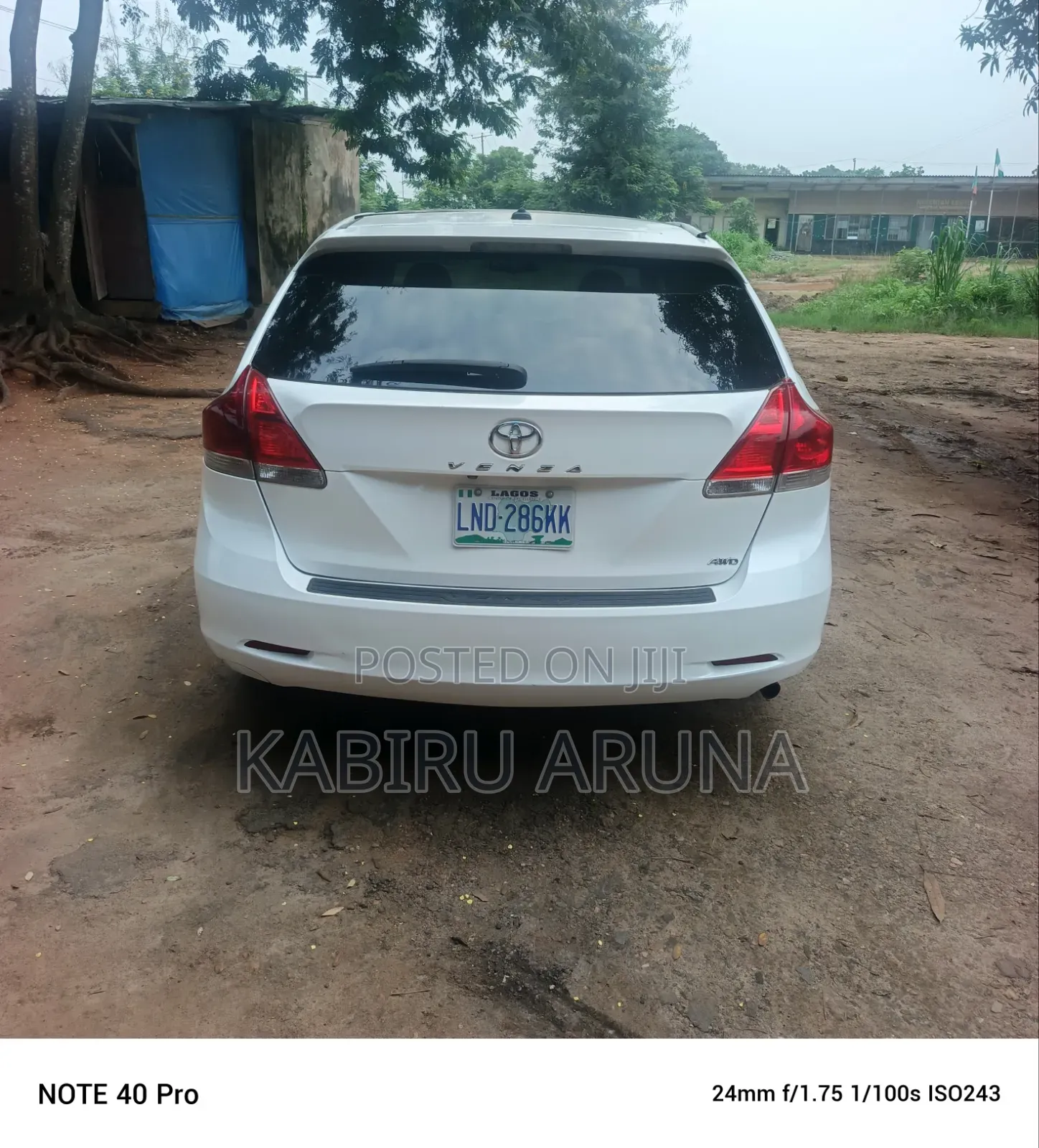 Toyota Venza 2010 White