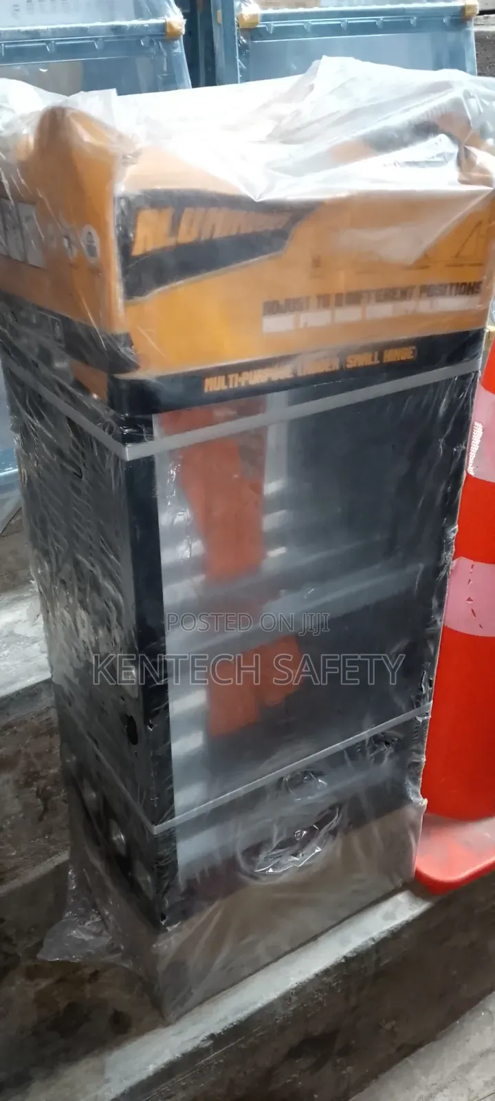 4x3 Black Aluminum Multi Purpose Folding Ladders