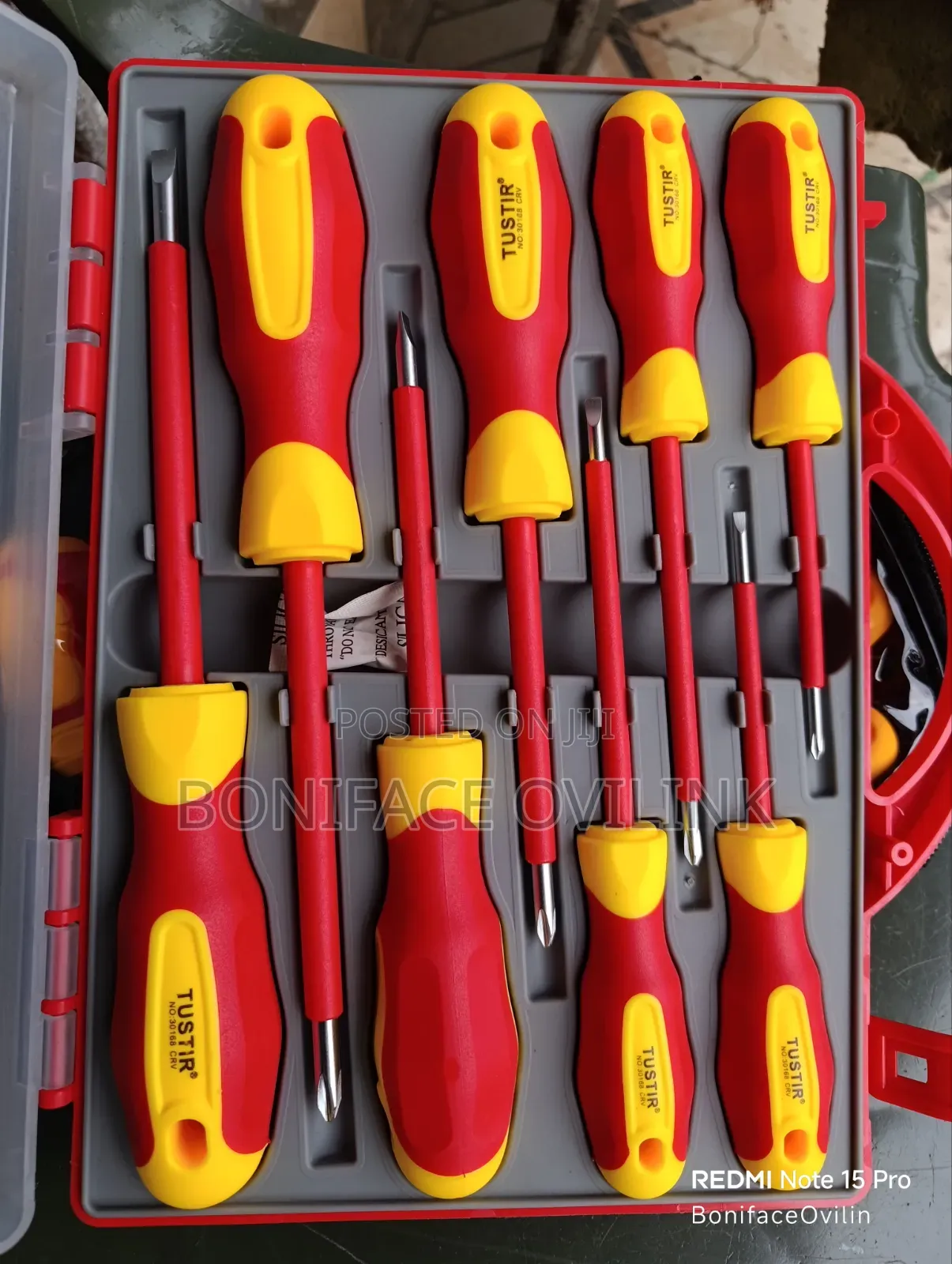 RS PRO Phillips/Pozidriv/Slotted Insulated/10pcs Set