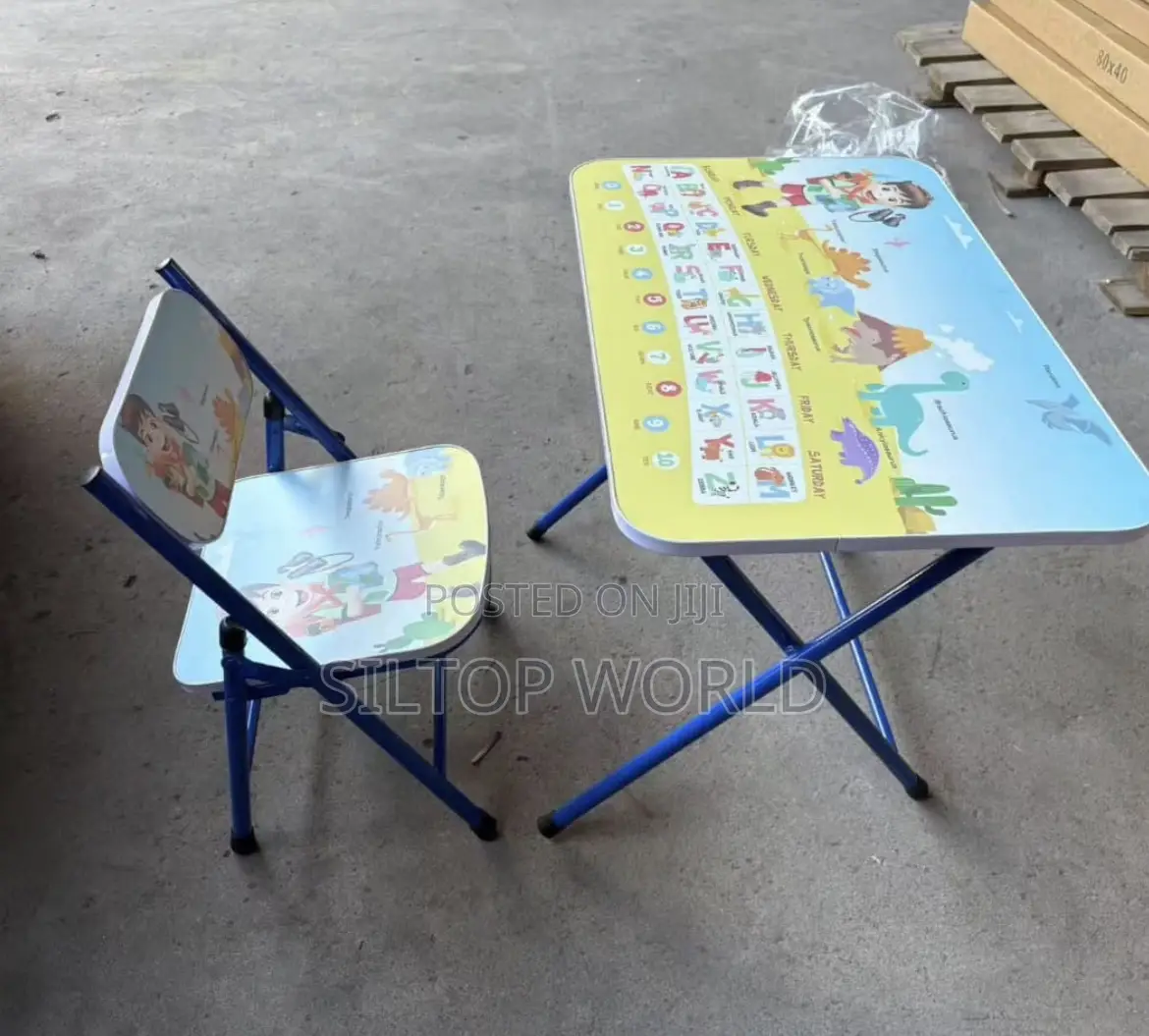 Children Learning Chair and Table