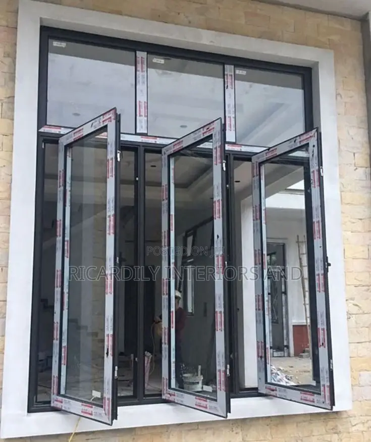 Aluminum Frameless Glass Window