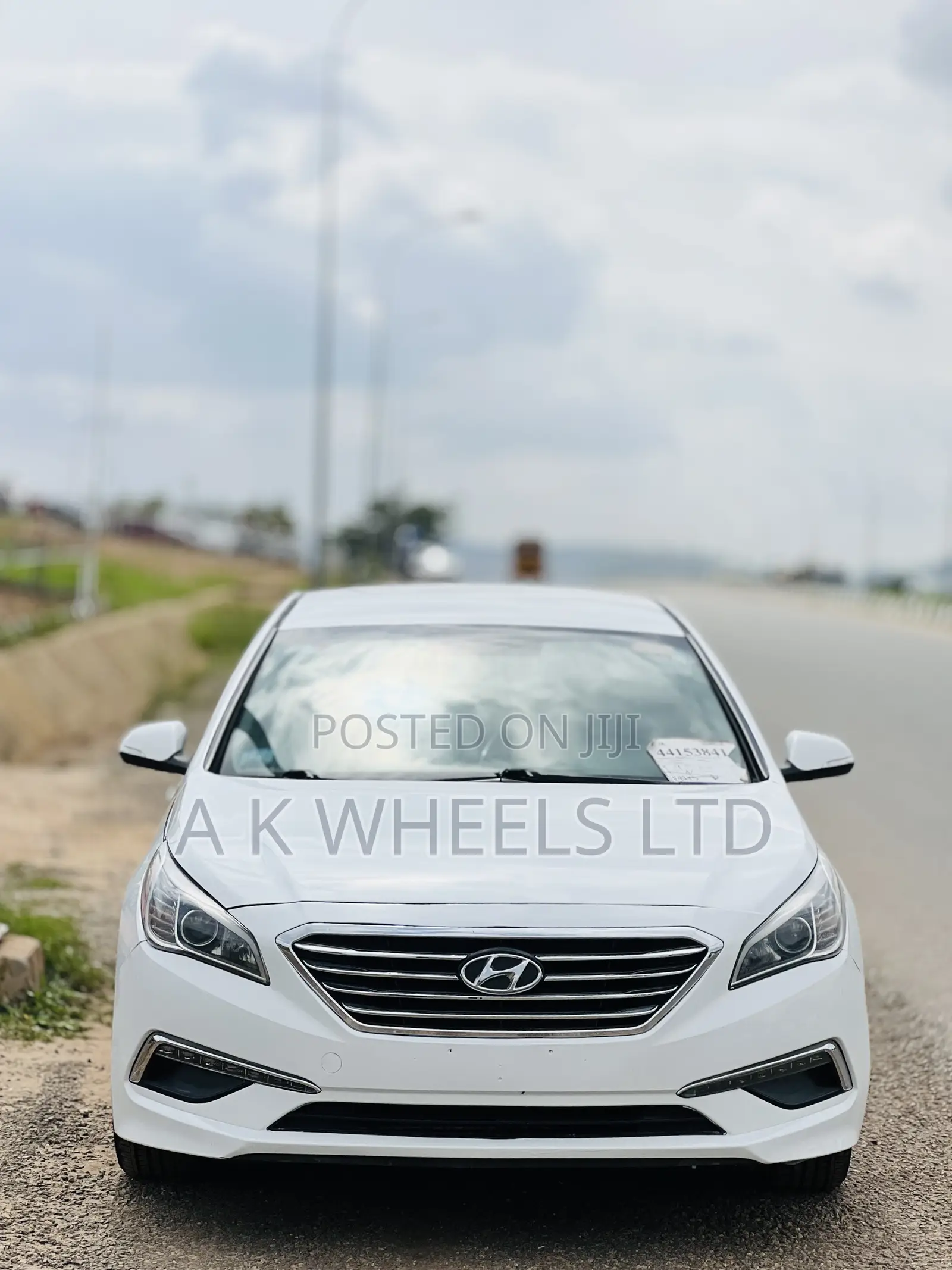 Hyundai Sonata ECO Sedan FWD (1.6L 4cyl 7A) 2016 White