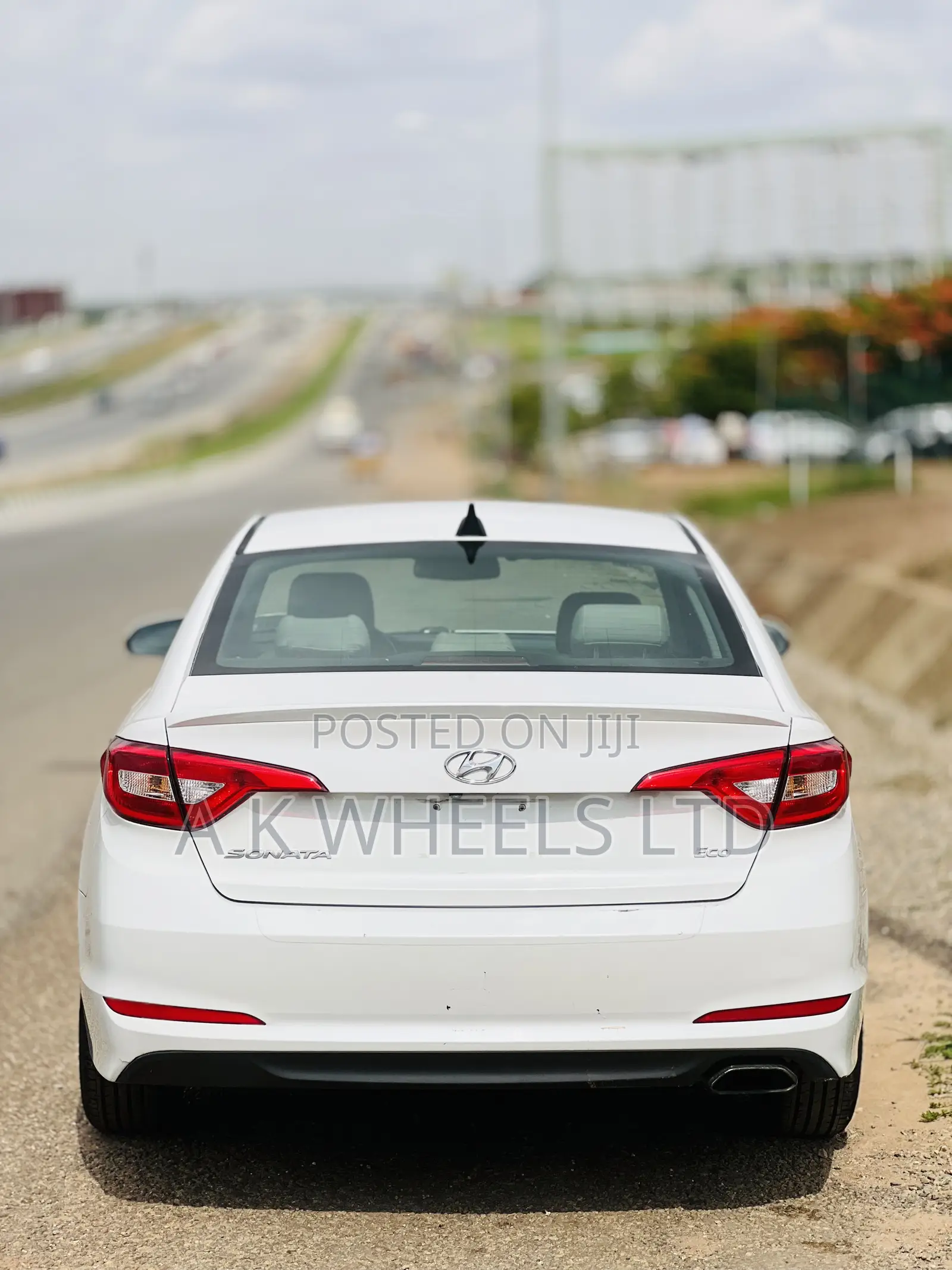 Hyundai Sonata ECO Sedan FWD (1.6L 4cyl 7A) 2016 White