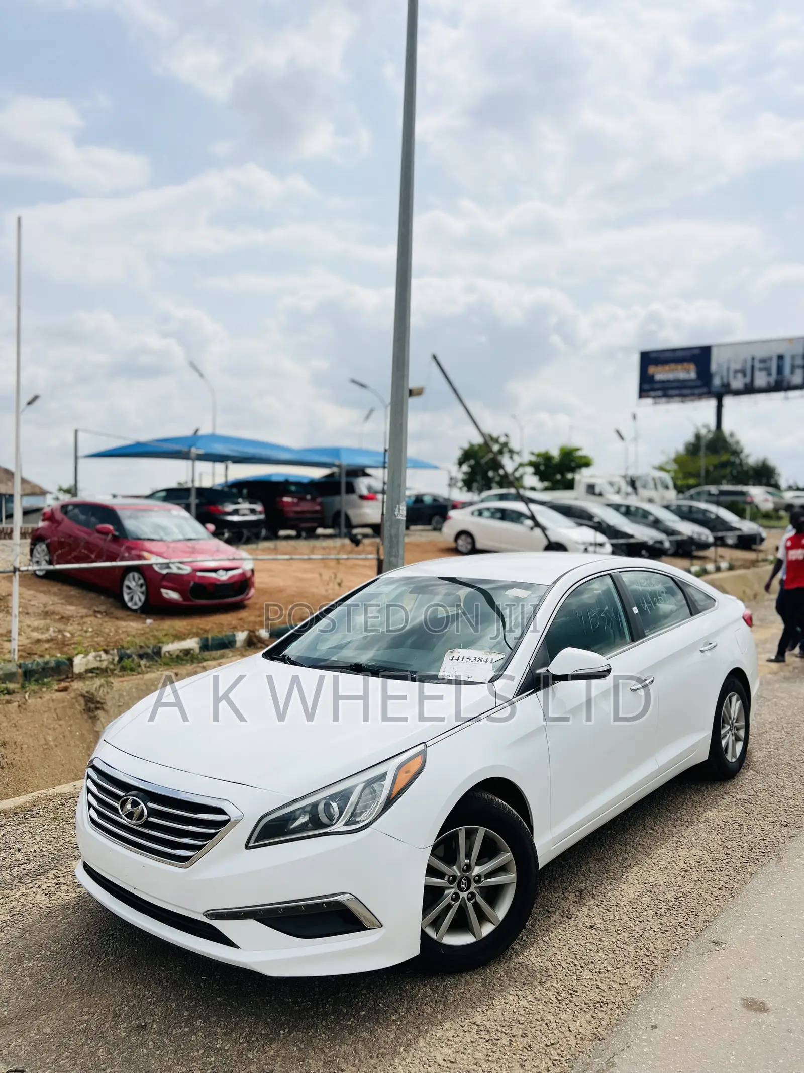 Hyundai Sonata ECO Sedan FWD (1.6L 4cyl 7A) 2016 White