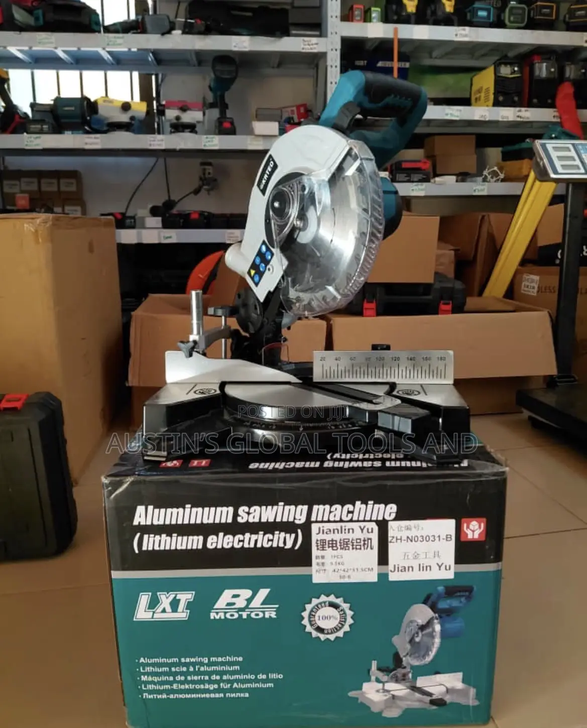 Krted 68v Cordless Rechargeable Miter Saw