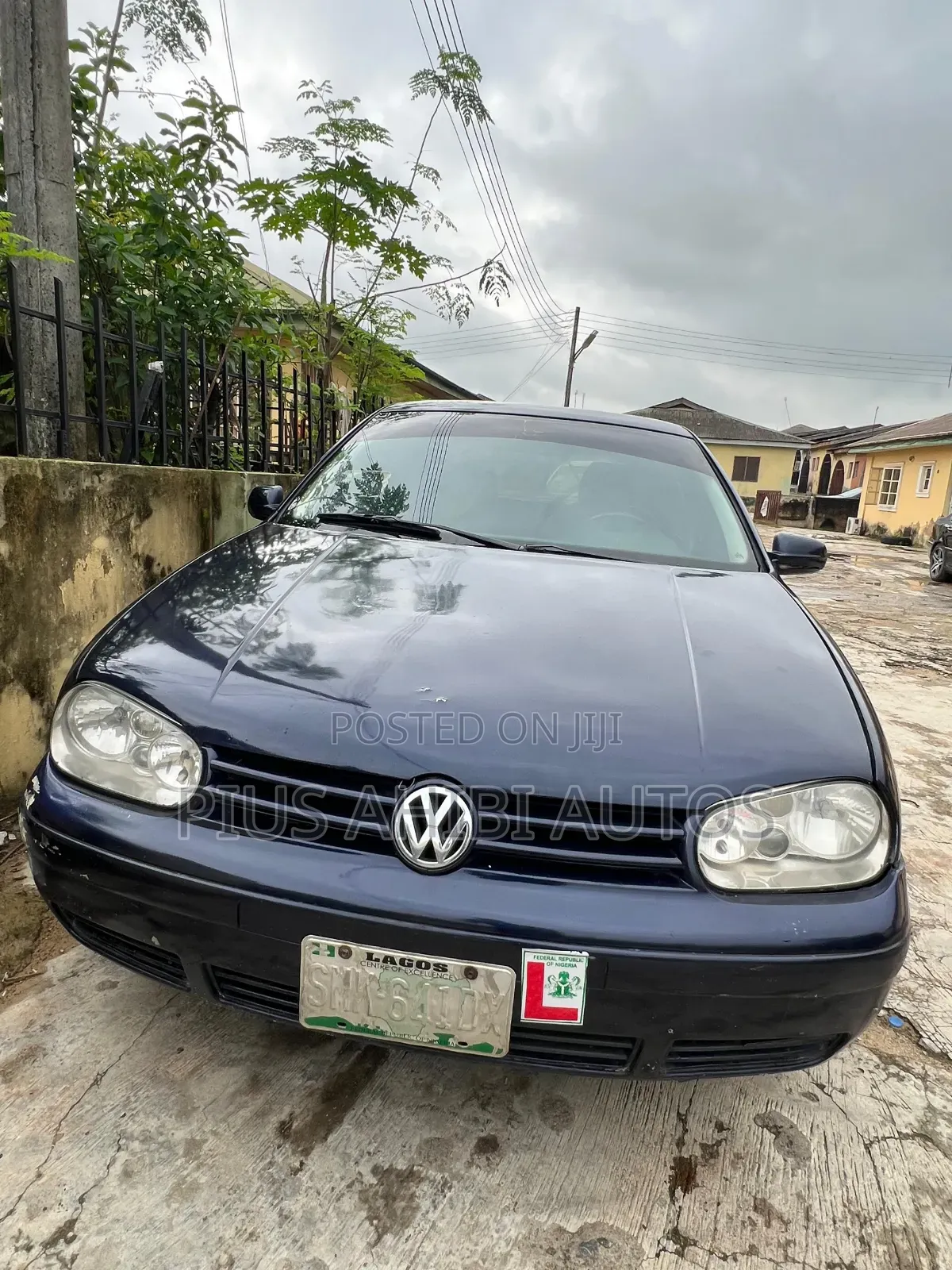 Volkswagen Golf 2004 Blue