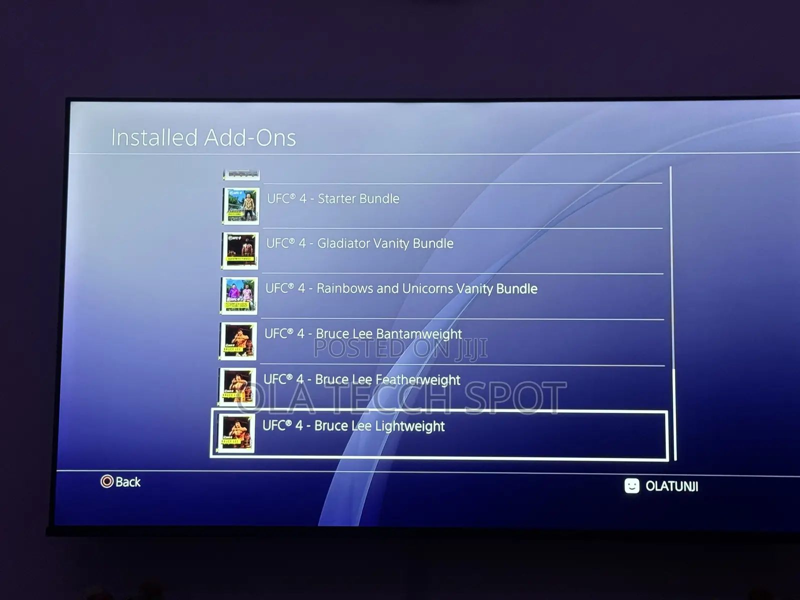 UFC 4(All Fighters and DLC) and Other PS4 Games Is Available