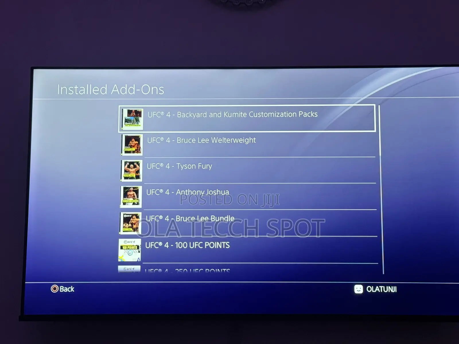 UFC 4(All Fighters and DLC) and Other PS4 Games Is Available