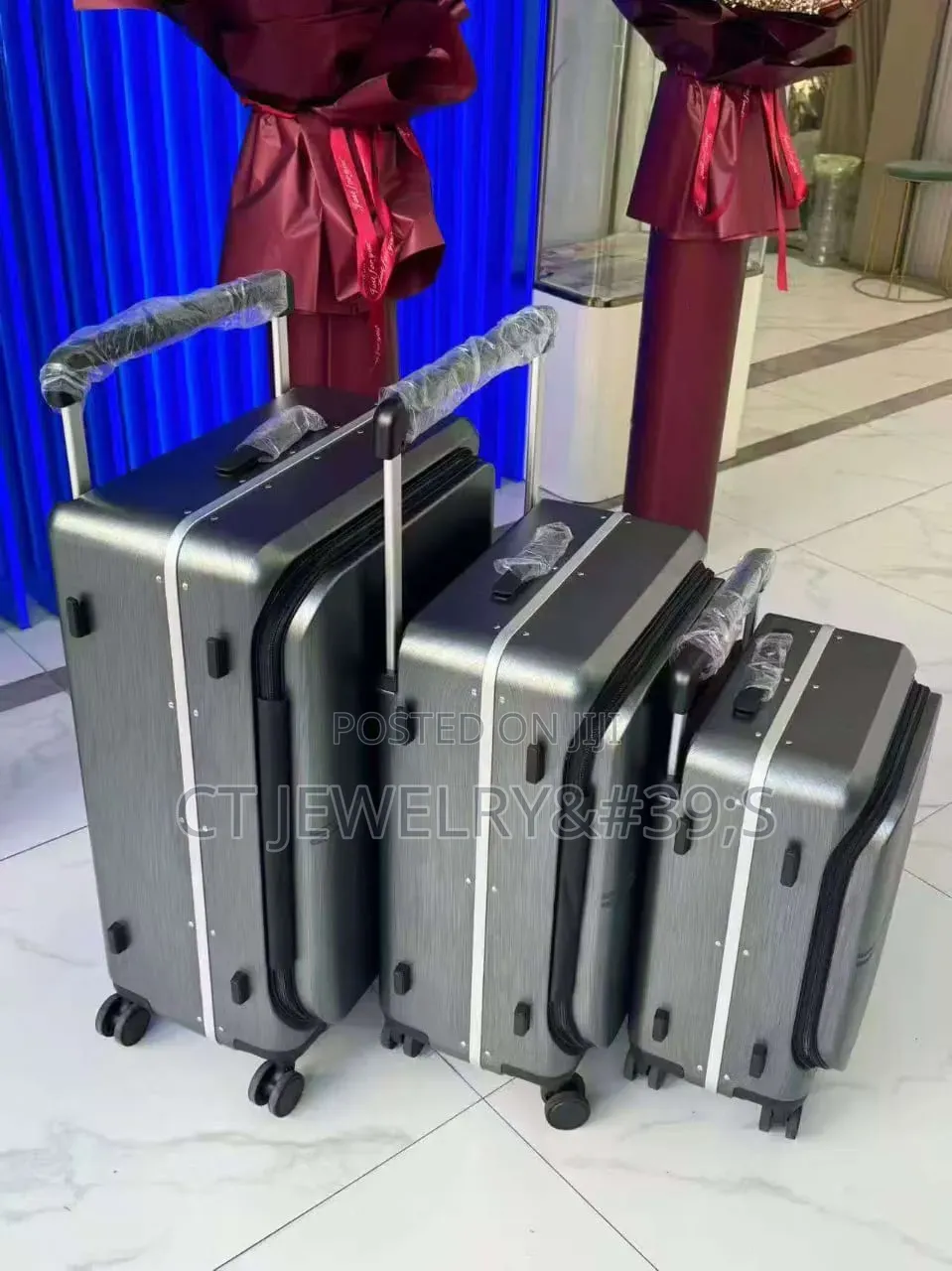 Luxury Travelling Boxes 3in1 High Quality Made Aluminum