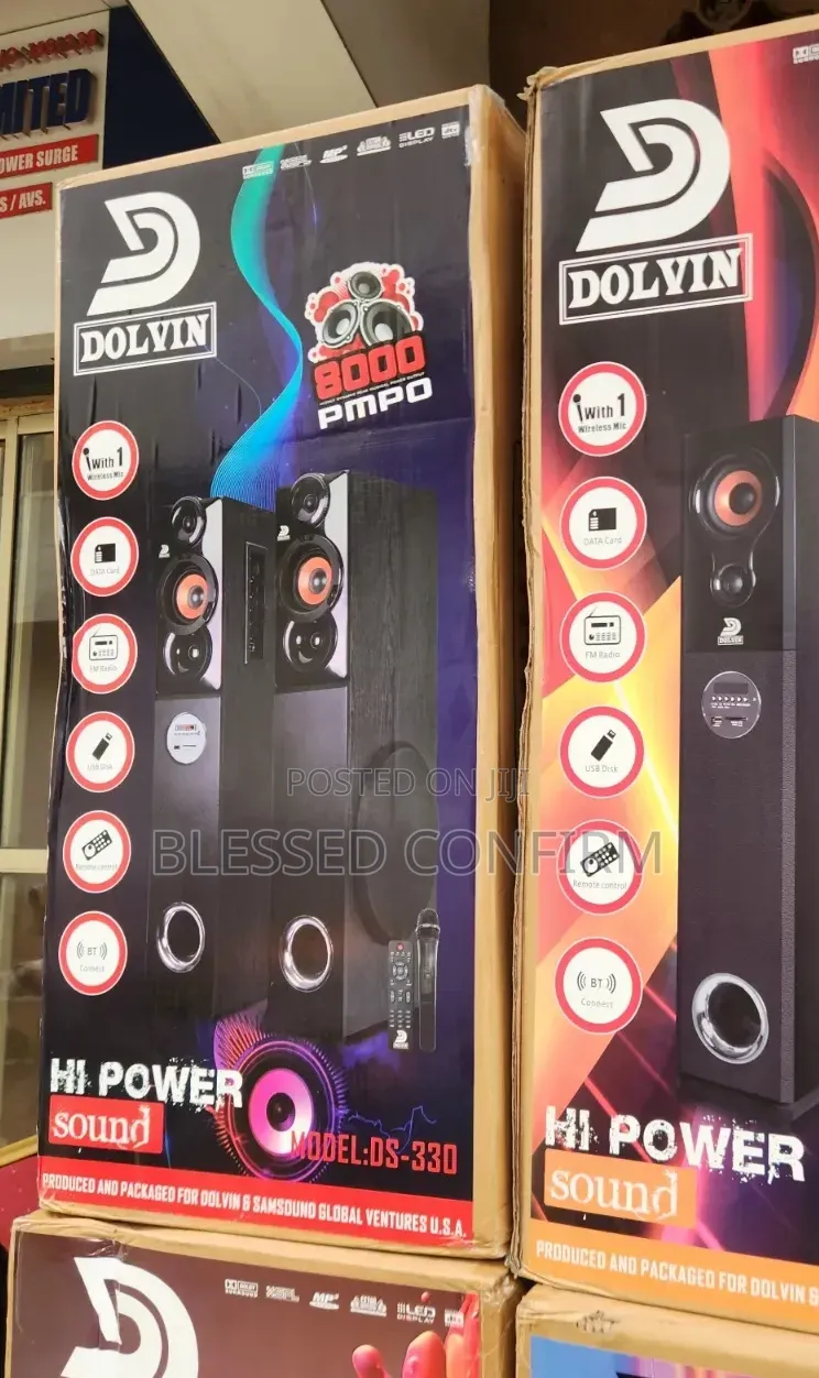 Dolvin DS-330 Bluetooth Home Theatre System With Wireless Mic