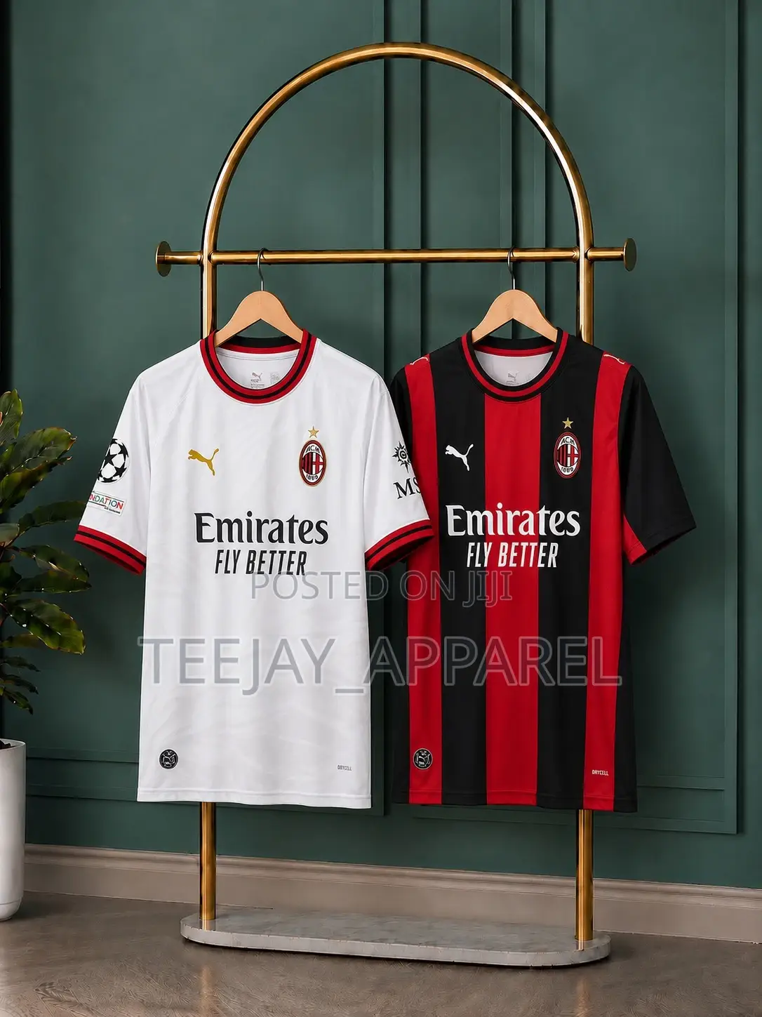 AC Milan Home Away New Season Jersey