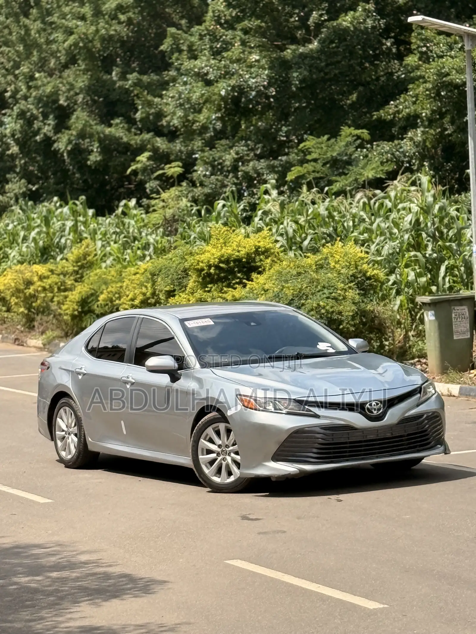 Toyota Camry LE FWD (2.5L 4cyl 8AM) 2018 Silver