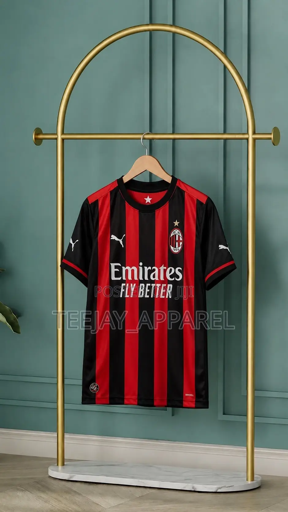 AC Milan Home Away New Season Jersey