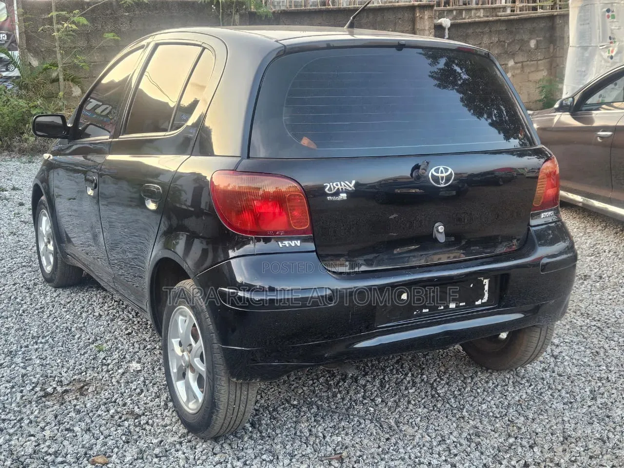 Toyota Yaris 2008 Black