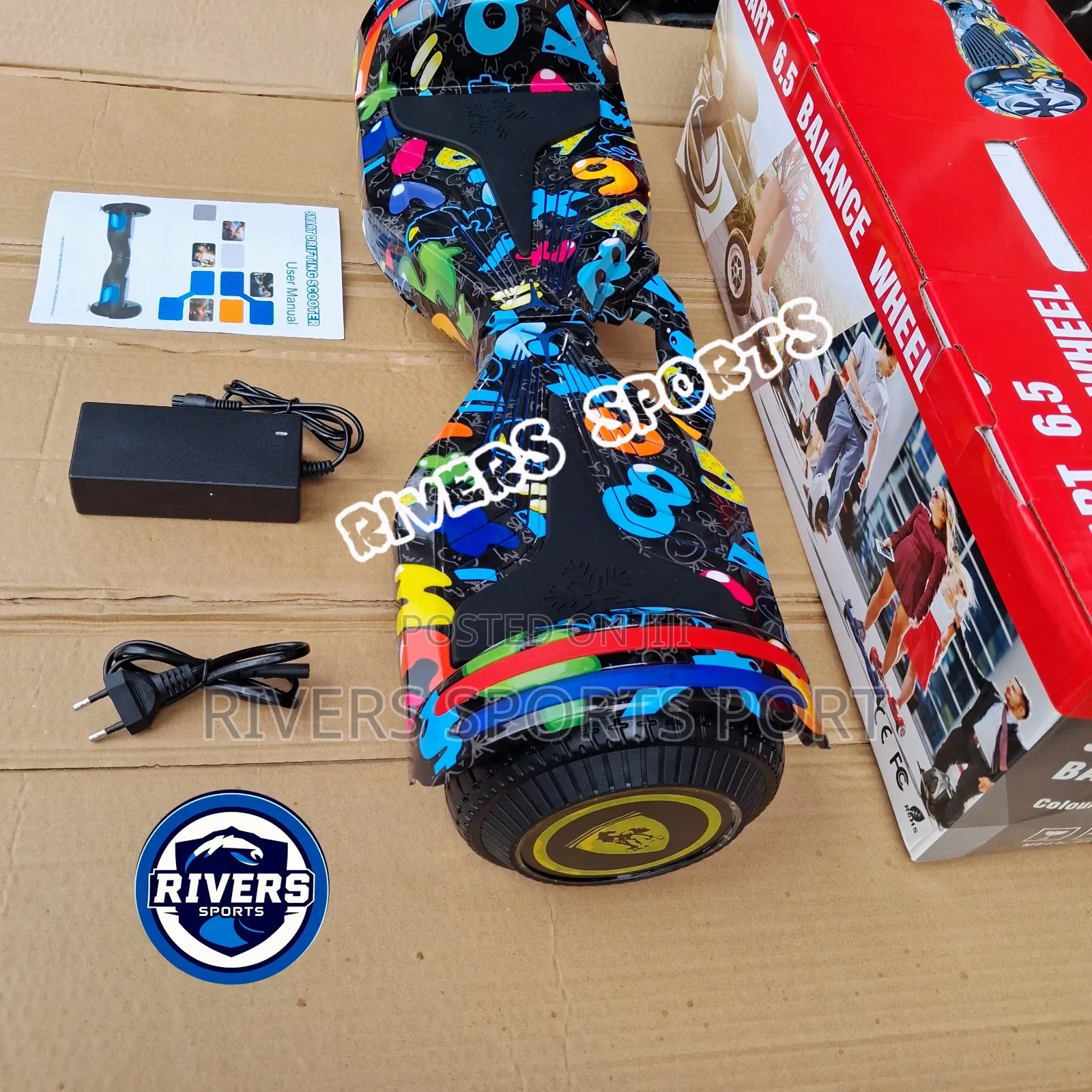 6.5" Balance Wheel Scooter Hover Board With Bluetooth and Speaker