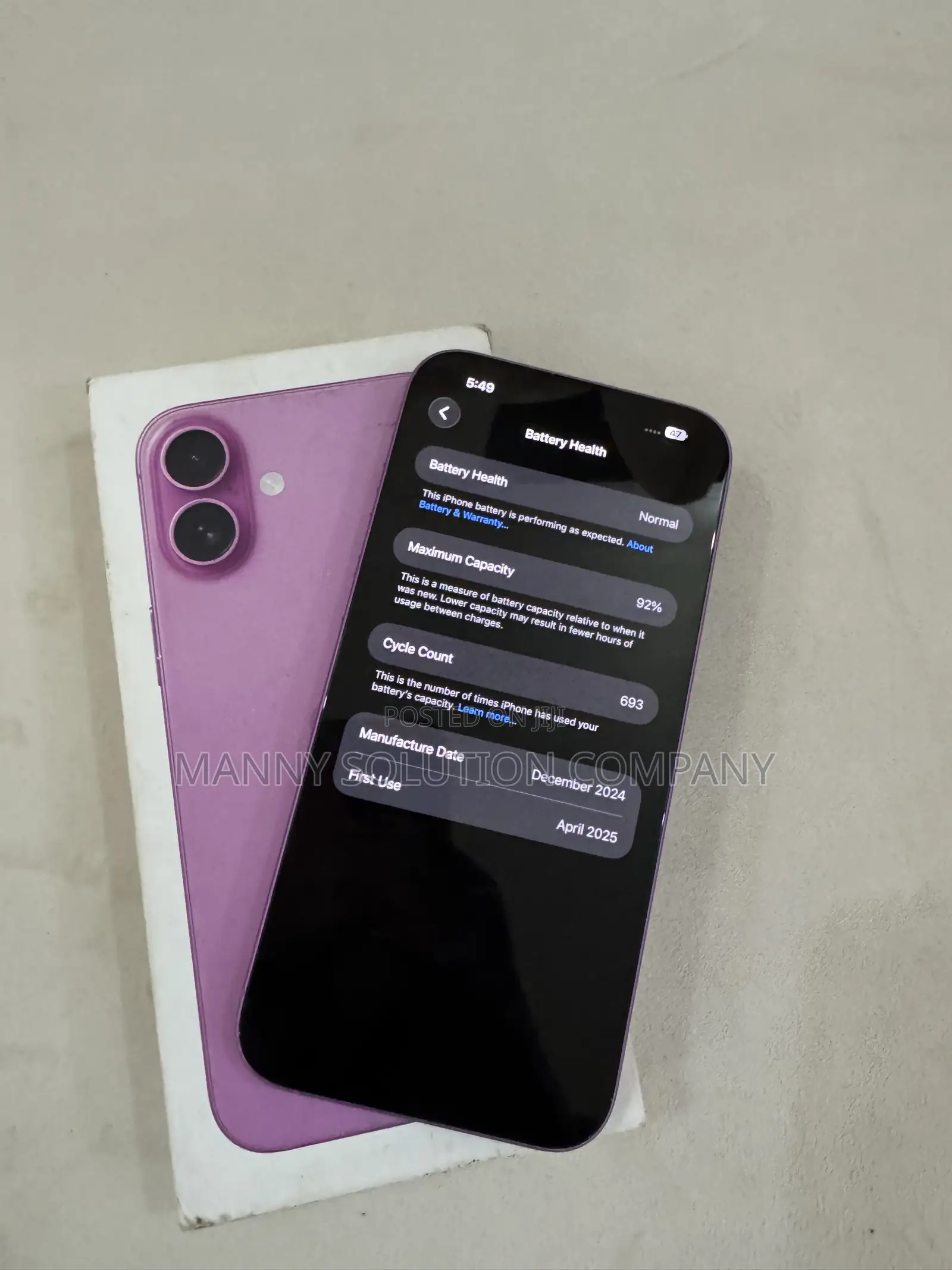 Apple iPhone 16 Plus 128 GB Pink