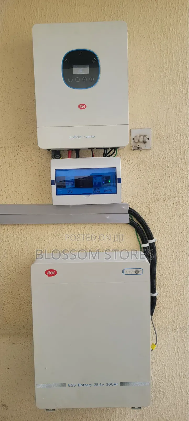 Itel 5kwh Lithium Battery 24V 200Ah With Itel 4kva Inverter 24V
