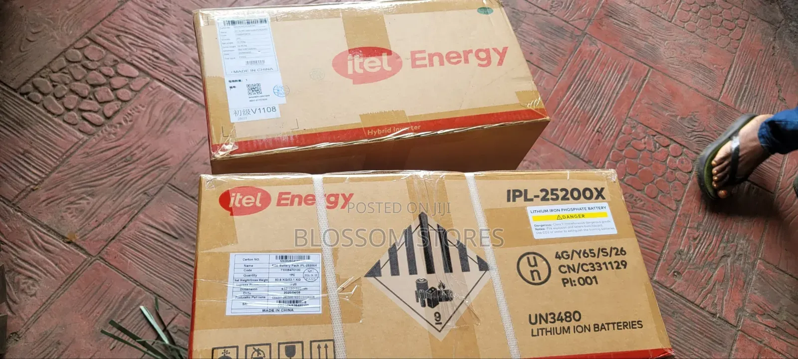 Itel 5kwh Lithium Battery 24V 200Ah With Itel 4kva Inverter 24V