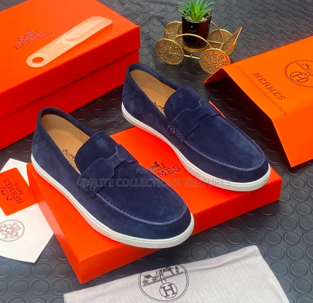 *New "Hermes Paris" Luxury Designer High Quality Loafers Just Arrived