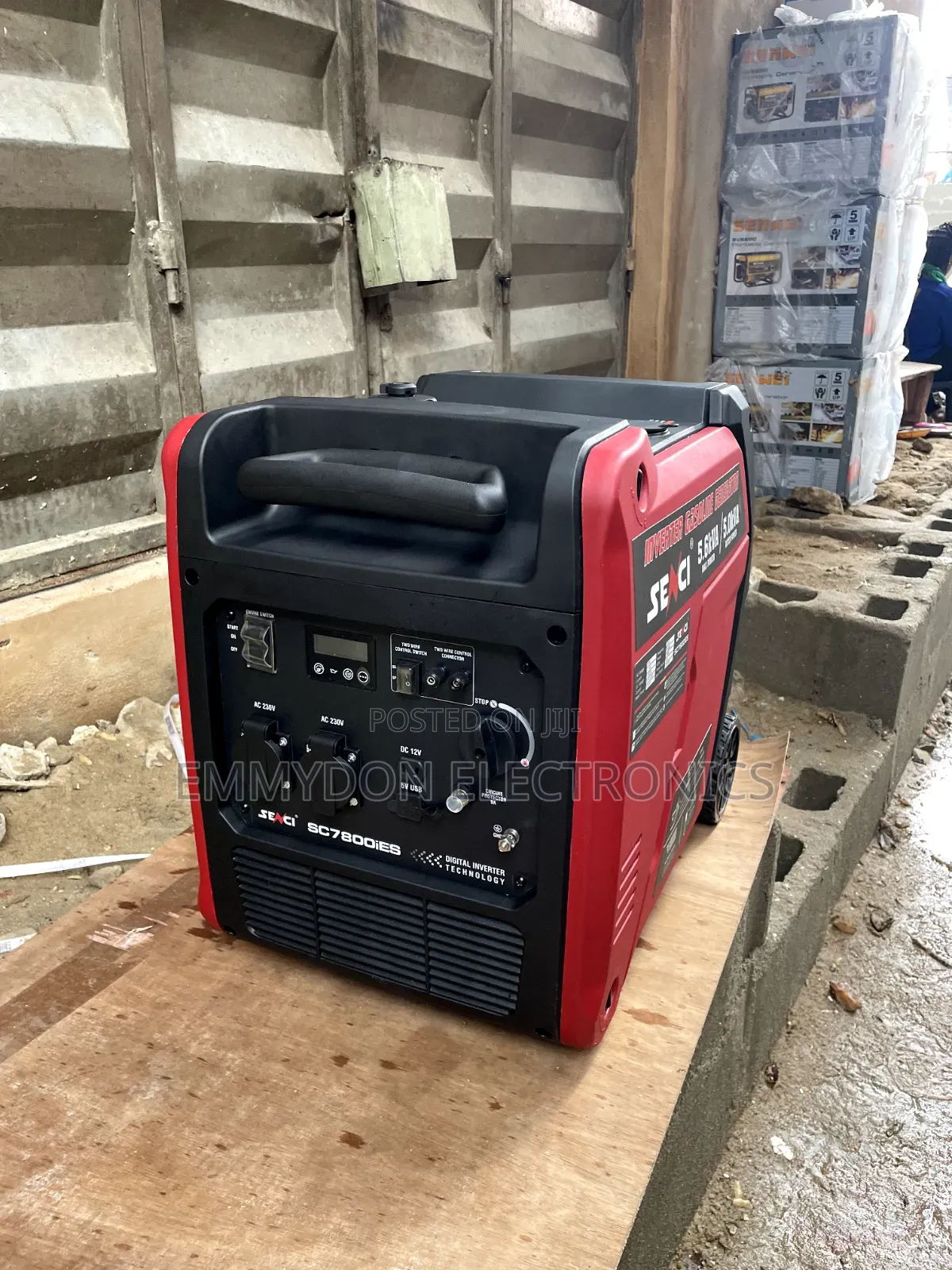 SENCI SC7800iES Heavy Duty Generator