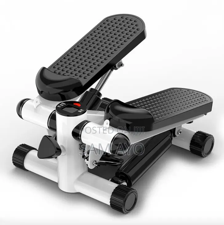 Mini Stepper With Resistance Bands - Hydraulic Weight Loss Fitness Eq