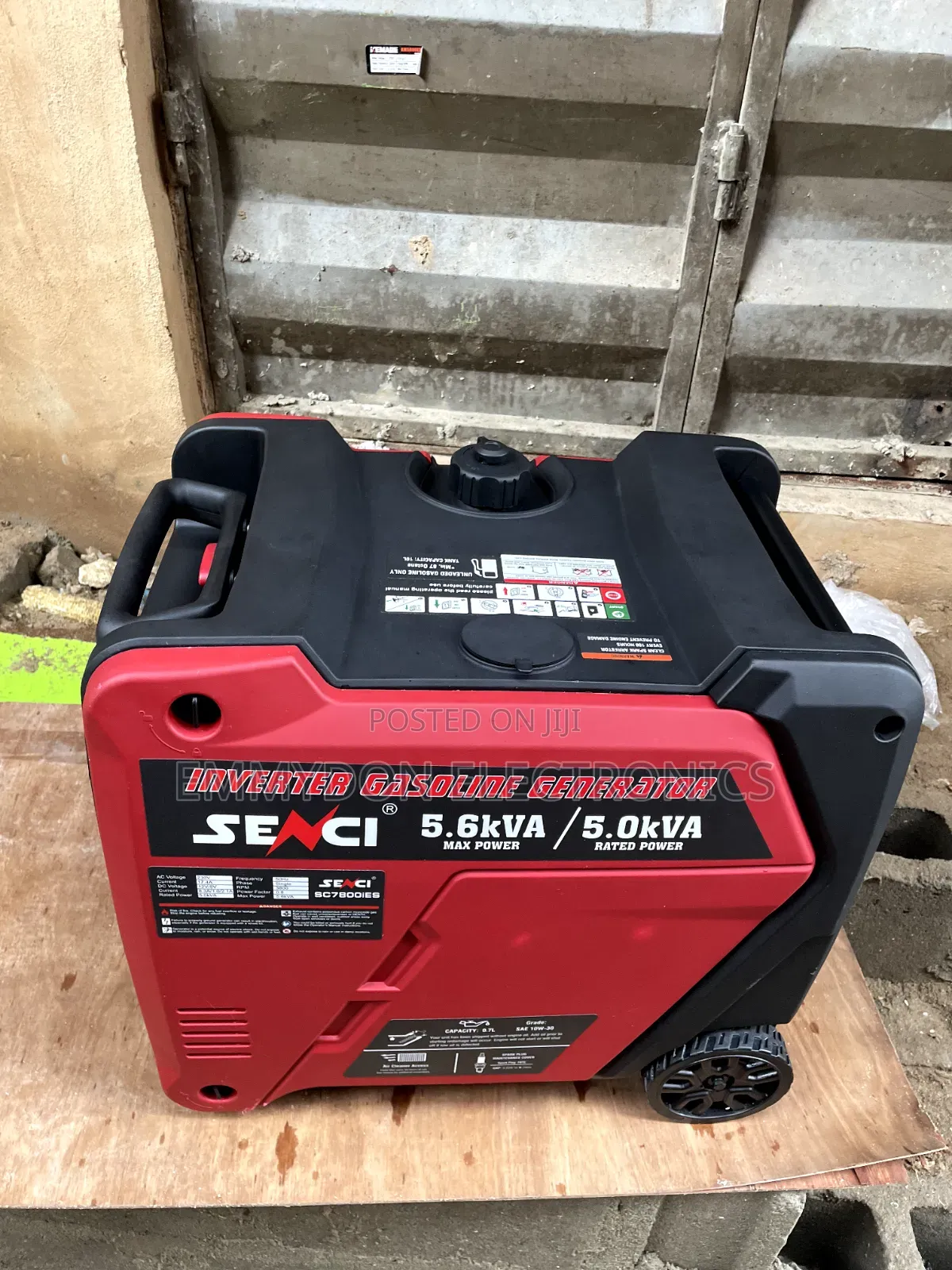 SENCI SC7800iES Quiet Running Generator