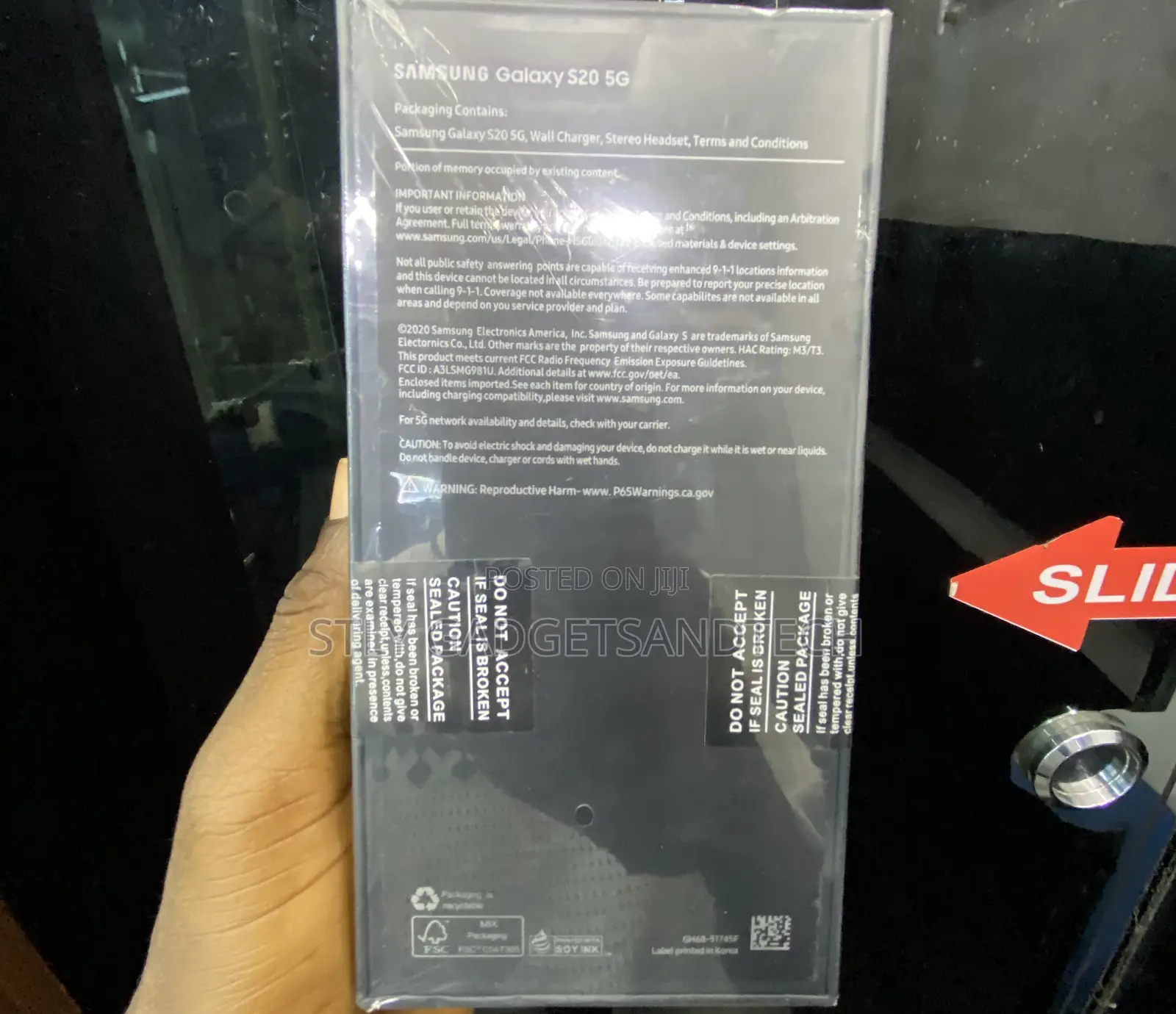 Samsung Galaxy S20 128 GB Black