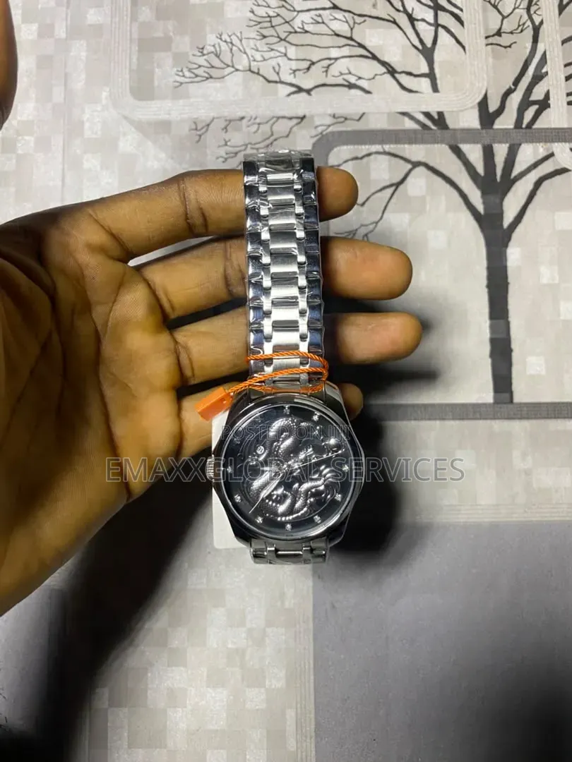 Dragon Stainless Steel Waterproof Watch