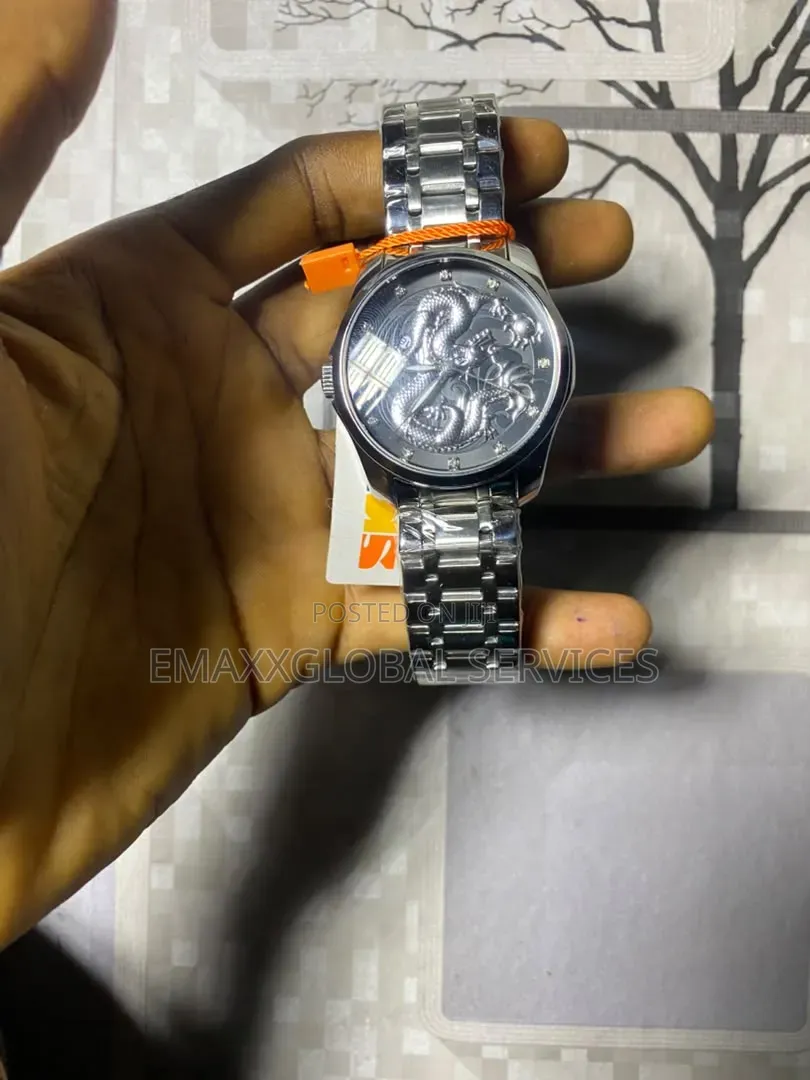 Dragon Stainless Steel Waterproof Watch