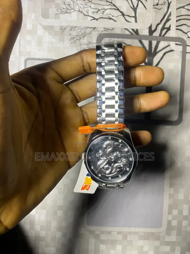 Dragon Stainless Steel Waterproof Watch
