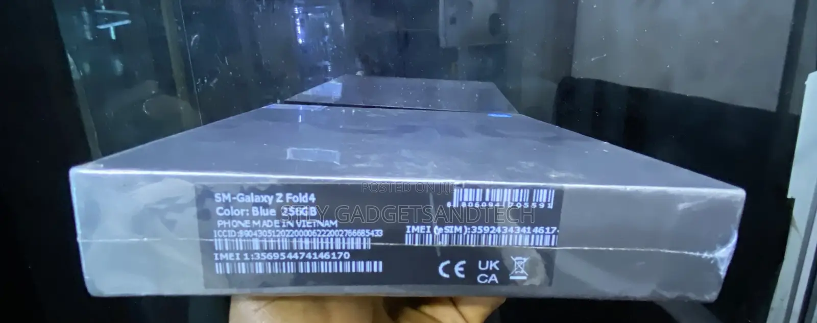 New Samsung Galaxy Z Fold4 256 GB Black