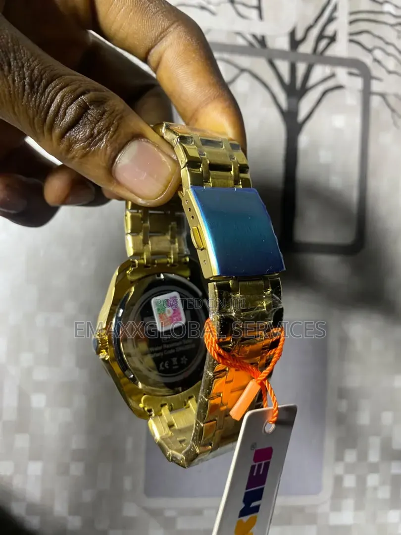 Dragon Gold Waterproof Watch