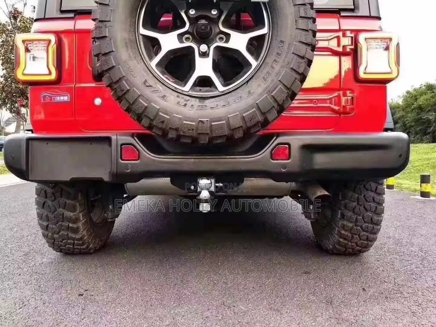 Heavy Duty Rear Bumper Replacement for Jeep Wrangler JL