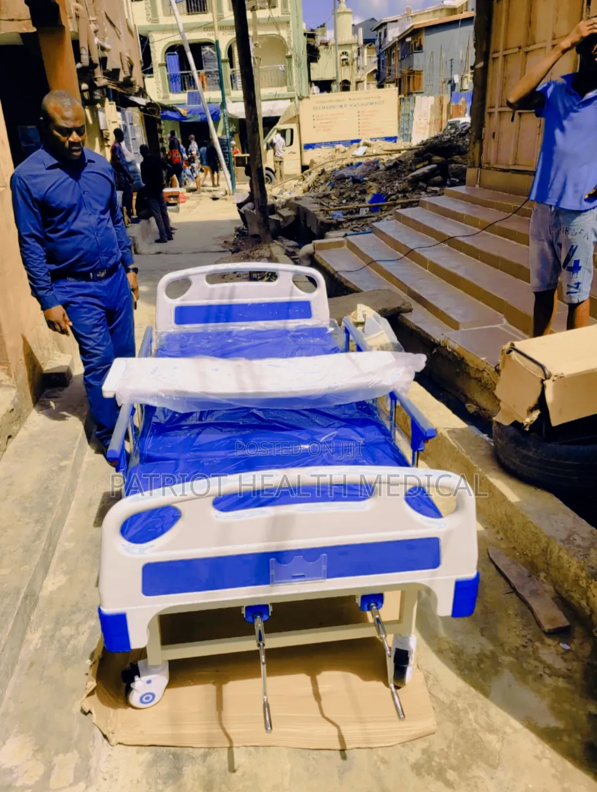Double Crank Hospital Bed