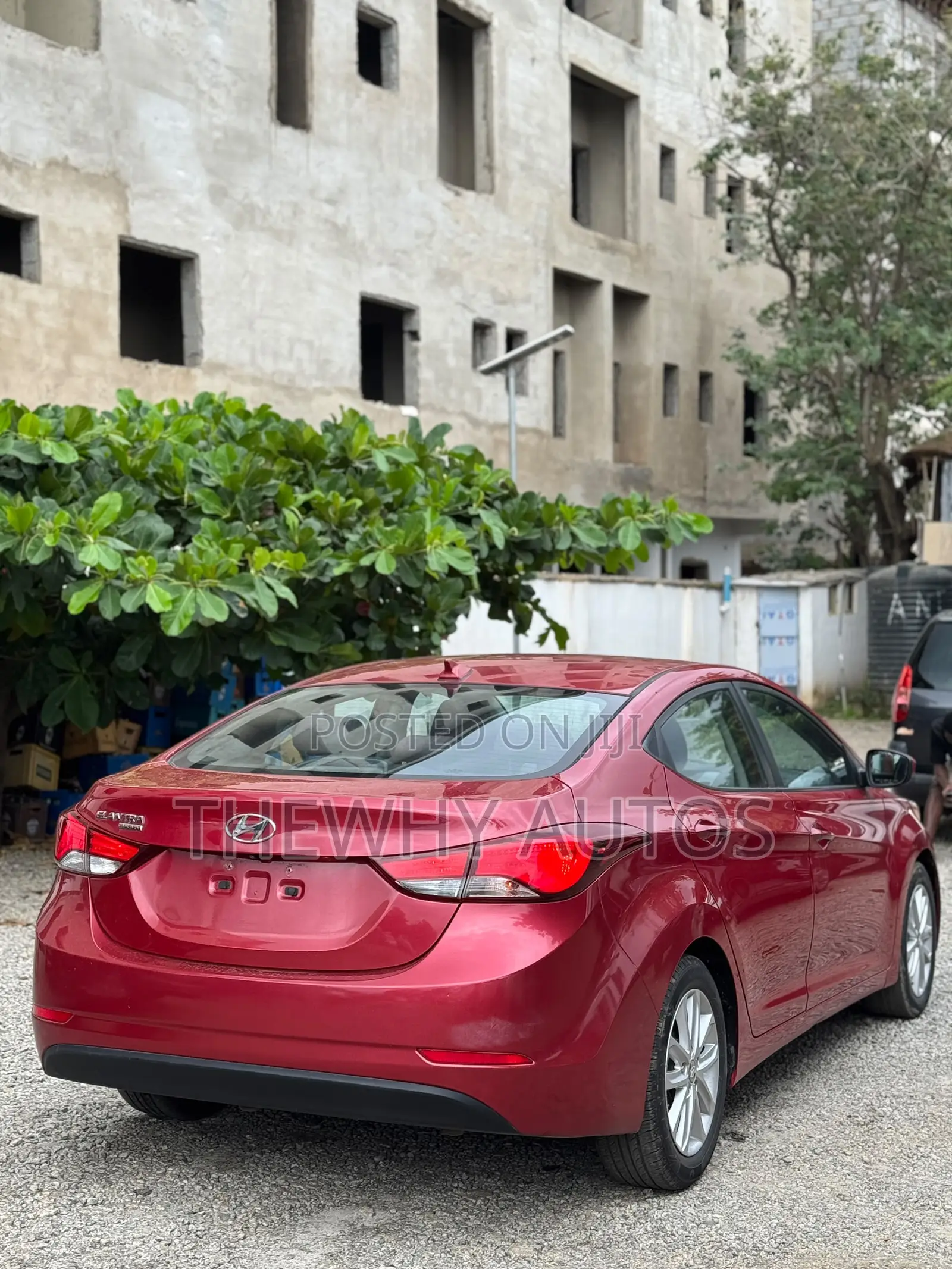 Hyundai Elantra Sport 4dr Sedan (2.0L 4cyl 6A) 2015 Red