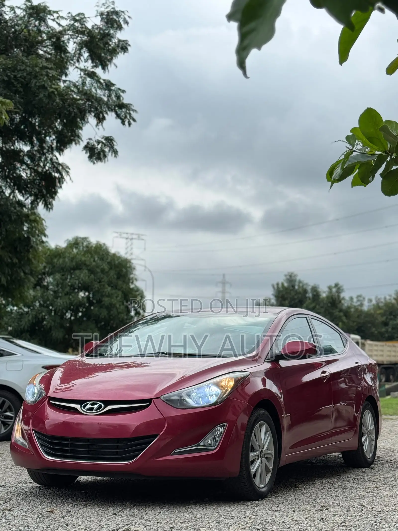 Hyundai Elantra Sport 4dr Sedan (2.0L 4cyl 6A) 2015 Red