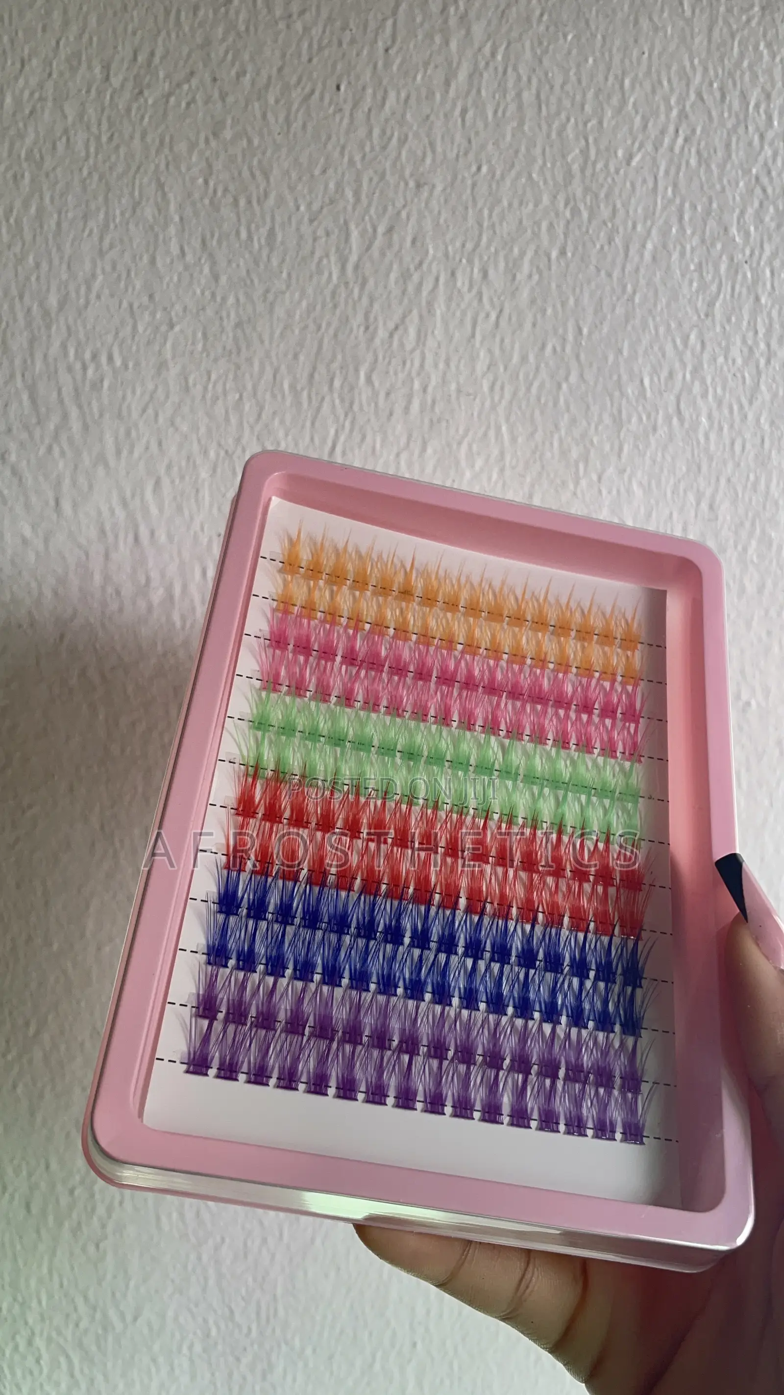 Multi-Coloured Cluster Lashes