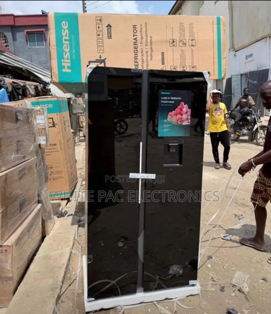 _Hisense 529 Litre Smart Inverter Said by Said Fridge With Dispenser