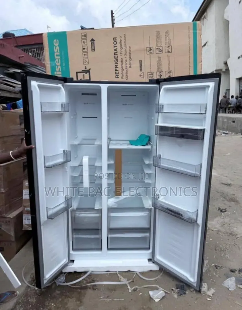 _Hisense 529 Litre Smart Inverter Said by Said Fridge With Dispenser