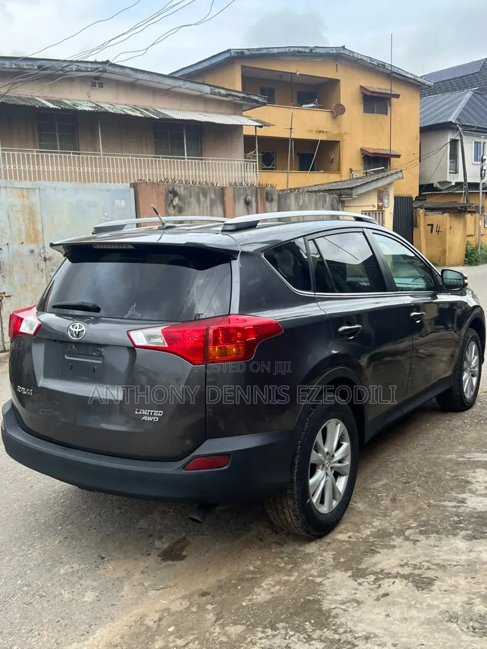 Toyota RAV4 Limited AWD (2.5L 4cyl 6A) 2013 Gray