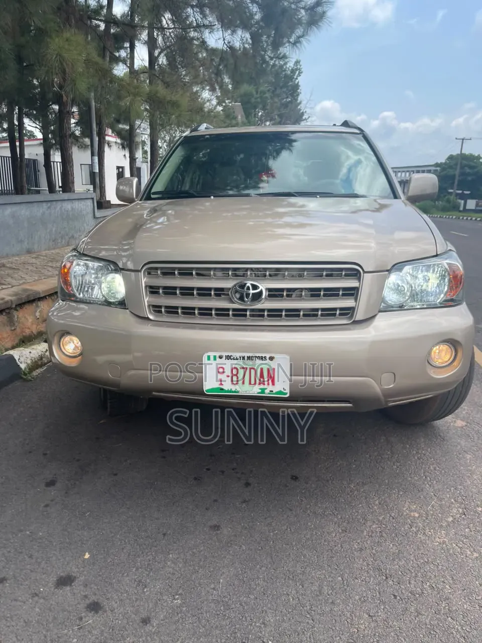 Toyota Highlander Limited V6 2006 Gold