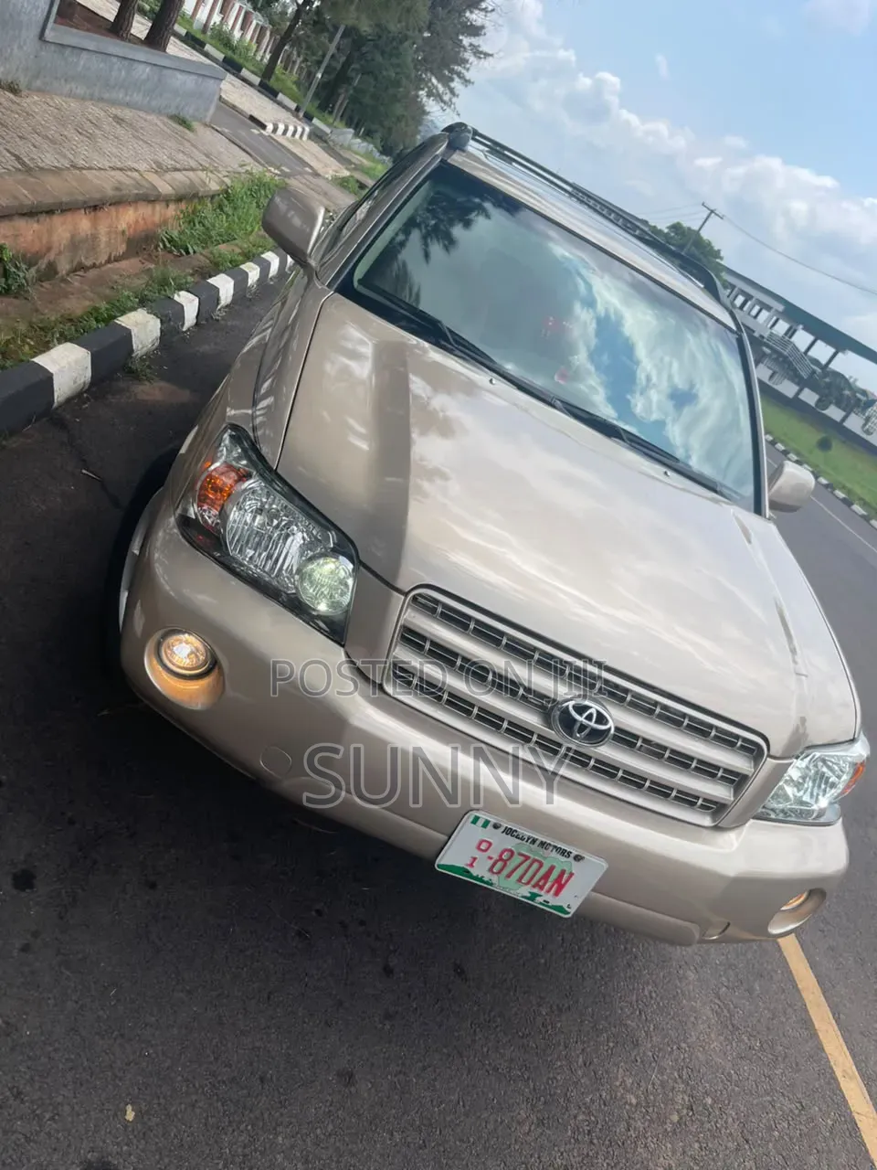 Toyota Highlander Limited V6 2006 Gold