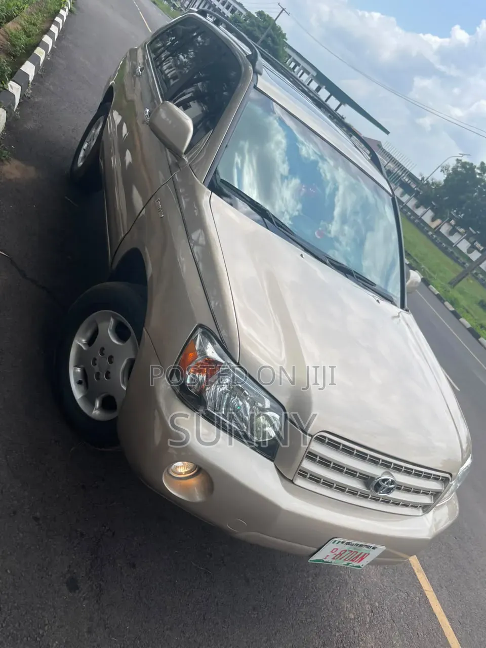 Toyota Highlander Limited V6 2006 Gold